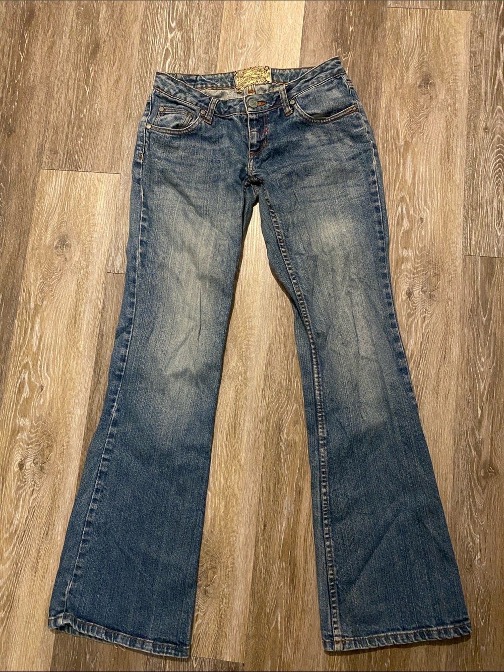 American Rag Medium Blue Flare Jeans